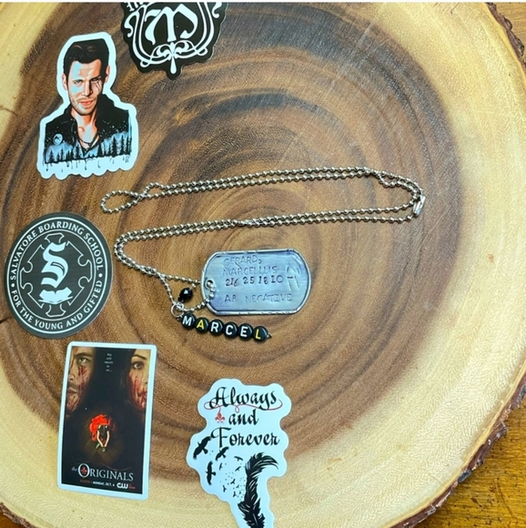 NEW Marcel TVD+ inspired custom PBA military dog tag 30-in keychain necklace - Picture 5 of 5